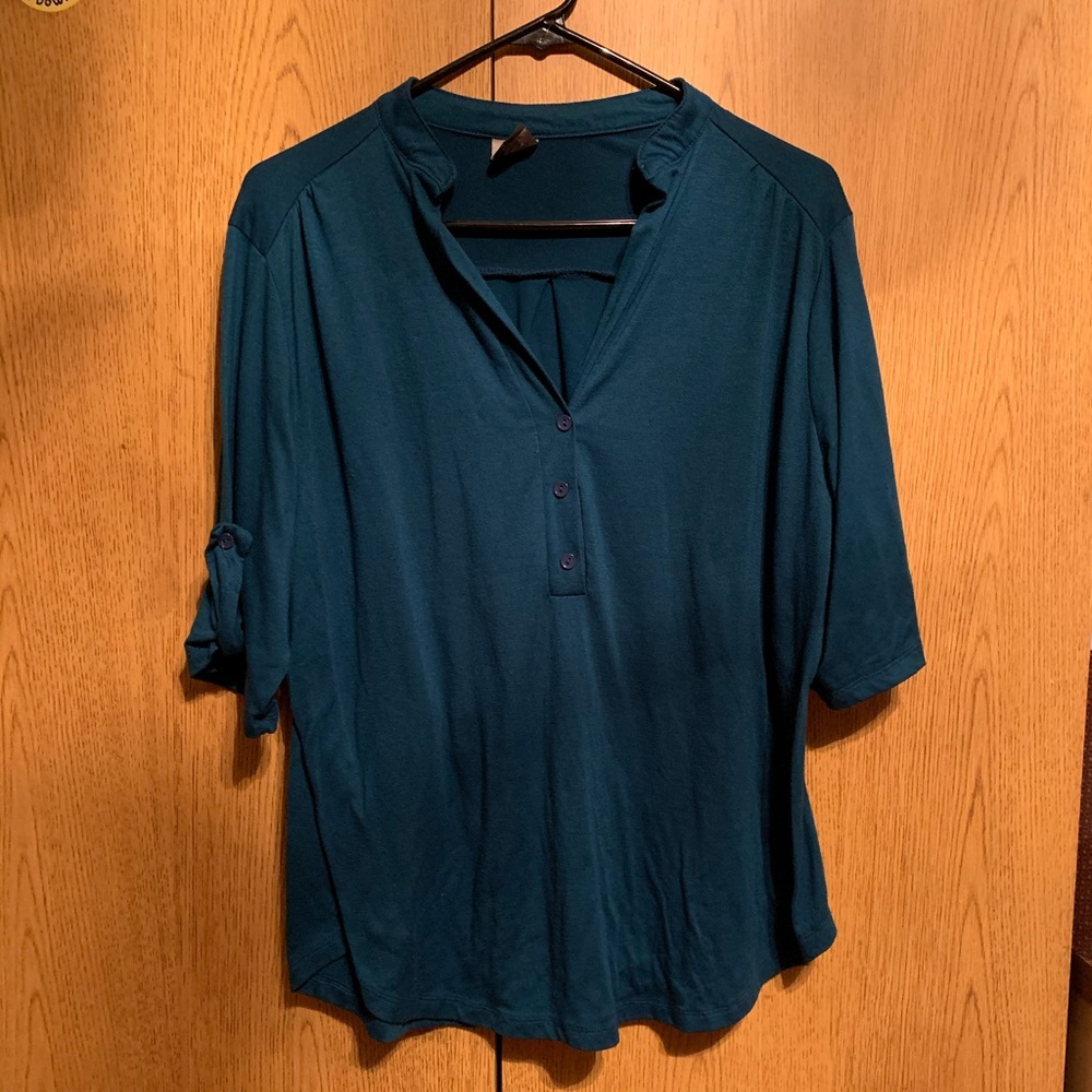 Jonathan Martin haft long sleeve shirt